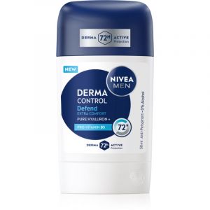 NIVEA MEN Derma Control Defend anti-transpirant solide pour homme 50 ml