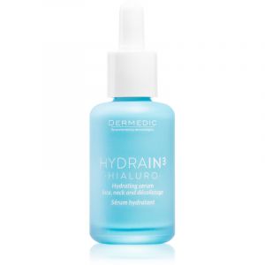 Dermedic Hydrain3 Hialuro s&eacute;rum hydratant visage pour peaux s&egrave;ches &agrave; tr&egrave;s s&egrave;ches 30 ml