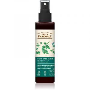 Green Pharmacy Nettle & Burdock oil Elixir sérum pour cheveux normaux 150 ml