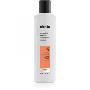 Nioxin System 4 Scalp + Hair Shampoo shampooing doux pour cheveux color&eacute;s et ab&icirc;m&eacute;s 300 ml