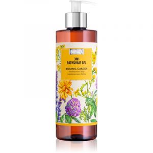 BIOBAZA 3in1 Body&Hair Gel Botanic Garden shampoing, apr&egrave;s-shampoing et gel douche 3 en 1 400 ml