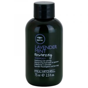 Paul Mitchell Tea Tree Lavender Mint shampoing hydratant et apaisant pour cheveux secs et indisciplinés 75 ml