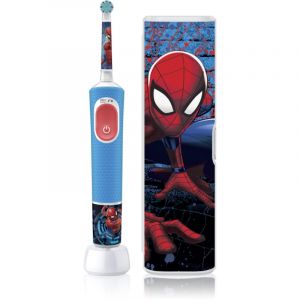 Oral-B PRO Kids 3+ Spiderman brosse &agrave; dents &eacute;lectrique avec &eacute;tui pour enfant 1 pcs