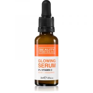 Beauty Formulas Glowing 2% Vitamin C sérum illuminateur visage 30 ml