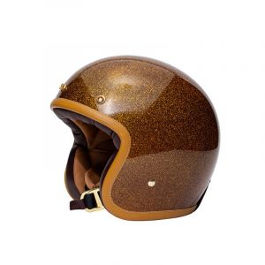 Casque Jet The Classic - M&acirc;rk&ouml; (Marron)