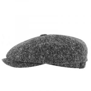 Casquette Gavroche Stetson Hatteras Donegal - Noir/Blanc