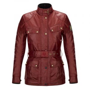 Veste Trialmaster Pro Lady Wax6Oz Racing Red - Belstaff