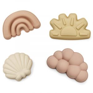 Lot de 4 moules &agrave; sable - Gill Sunset - Liewood