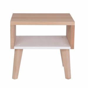 Chevet Underscore - Blanc loft