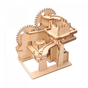 KITCREATIVES Maquette 3D - Château Solaire| bois | activité créative | patience et précision
