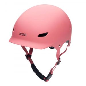 Casque S/M draisienne Trybike - Rose Mat