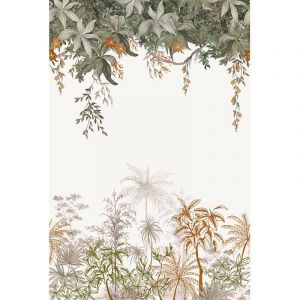 LILIPINSO Papier peint d&eacute;cor mural XL - Jungle indon&eacute;sienne 200 x 300 cm | d&eacute;coration chambre enfant | activit&eacute; cr&eacute;ative