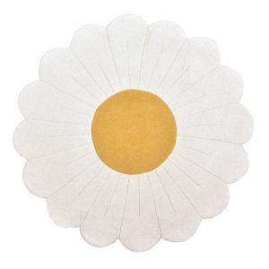 Tapis coton Fleur de camomille - 100 cm