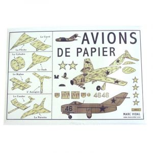 MARC VIDAL Avions en papier | papier | activit&eacute; cr&eacute;atives | moment convivial et interg&eacute;n&eacute;rationnel