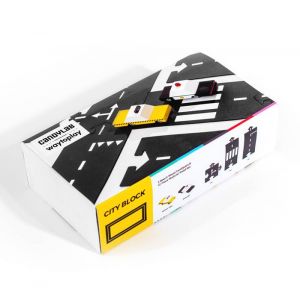 Circuit flexible 12 pcs + 2 voitures City block - Candylab WaytoPlay