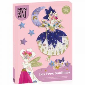 MON PETIT ART Coffret d&eacute;coration - F&eacute;es Sublimes | d&egrave;s 7 ans | moment cr&eacute;atif apaisant | patience et pr&eacute;cision