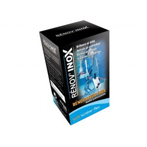 Rénovateur inox Waterflex RENOV'INOX 125ml avec éponge et microfibre