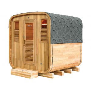 Sauna à vapeur d'extérieur GAIA NOVA 6 places