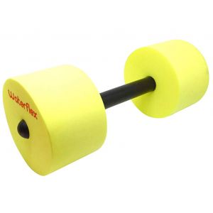 Haltères d'aquagym Waterflex coloris Jaune piscine