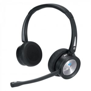 Casque réducteur de bruit gaming sans fil avec micro ProXtend Sonnet Duo PX-HSUSB101 - USB Cable, Charging station - Noir - Reconditionné