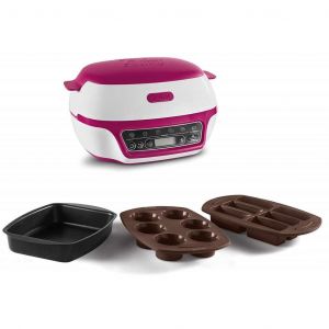 Robot cuiseur Tefal Cake factory KD810112 L -Blanc/Rose - Reconditionn&eacute;