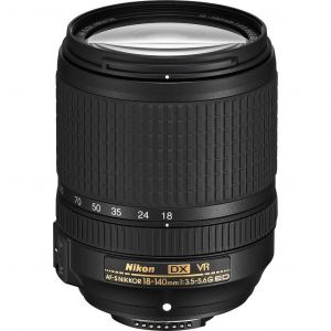 Objectif Nikon AF-S Nikkor DX 18-140mm f/3.5-5.6G ED VR Nikon AF 18-140mm f/3.5-5.6 - Reconditionné