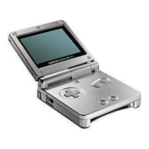 Nintendo Game Boy Advance SP - Argent - Reconditionn&eacute;