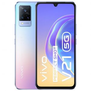 Vivo V21 5G 128 Go - Bleu Flamboyant - D&eacute;bloqu&eacute; - Reconditionn&eacute;
