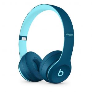 Casque sans fil avec micro Beats By Dr. Dre Solo 3 Wireless - Pop Bleu - Reconditionn&eacute;
