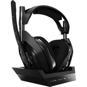 Casque r&eacute;ducteur de bruit gaming filaire + sans fil avec micro Astro A50 Gen 4 - Noir - Reconditionn&eacute;