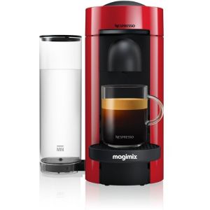 Machine Expresso Compatible Nespresso Magimix Nespresso Vertuo Plus M600 11386BE L - Rouge - Reconditionn&eacute;