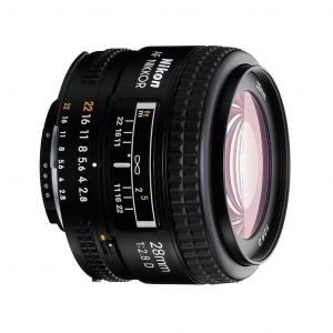 Objectif Nikon AF Nikkor 28mm f/2.8 D Nikon F 28mm f/2.8 - Reconditionn&eacute;