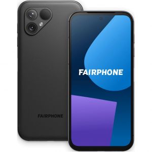 Fairphone 5 128 Go - Noir - D&eacute;bloqu&eacute; - Reconditionn&eacute;