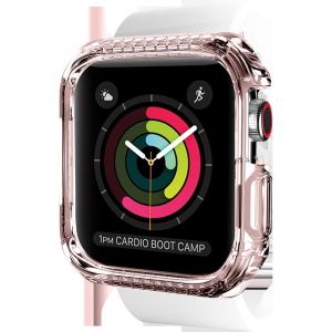Coque Apple Watch Series 4 - 44 mm - Silicone - Rose - Reconditionné
