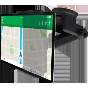 Stabilisateur Bigben Connected Support Voiture Pare-brise + Tableau de bord pour Smartphone / Tablette Maintien clip ajustable jusqu'à 12.3" Noir Bigb - Reconditionné