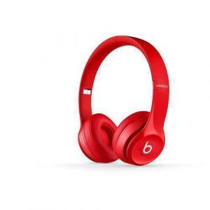Casque r&eacute;ducteur de bruit Beats By Dr. Dre Solo 2 wireless - Rouge - Reconditionn&eacute;