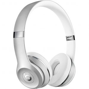 Casque réducteur de bruit sans fil avec micro Beats By Dr. Dre Solo 3 Wireless - Argent - Reconditionné