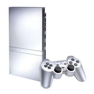 PlayStation 2 Slim - Argent - Reconditionné