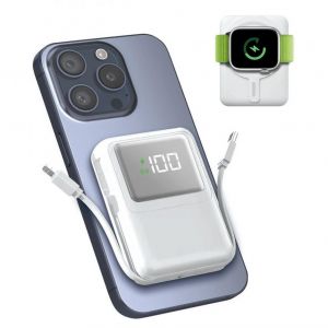 Batterie externe Moxie 3 in 1 10000 mAh MagSafe Powerbank - Reconditionné