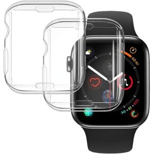 Coque Apple Watch Series 4 - 40 mm - Silicone - Transparent - Reconditionné