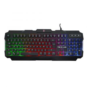 Clavier The G-Lab QWERTY Espagnol rétroéclairé Combo Argon - Reconditionné