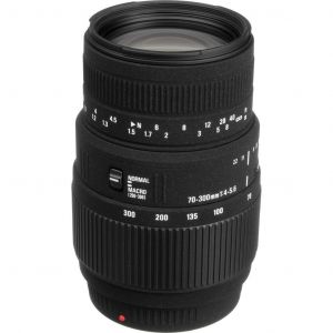 Objectif Sigma 70 - 300 mm f/4 - 5.6 Macro Canon EF 70-300mm f/4-5.6 - Reconditionné