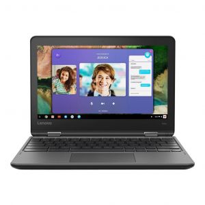 Lenovo 300E ChromeBook A4-9120C 1.6 GHz 32Go eMMC - 4Go QWERTY - Anglais - Reconditionn&eacute;