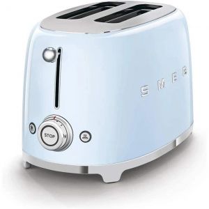 Grille pain Smeg TSF01WHEU 2 fentes - Bleu clair - Reconditionné