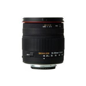 Objectif Sigma Canon 18-200mm Canon f/3.5-6.3 - Reconditionné