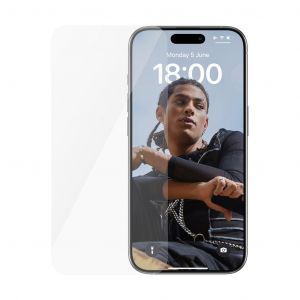 Écran de protection iPhone 15 Pro Verre trempé - Verre trempé - Transparent - Reconditionné
