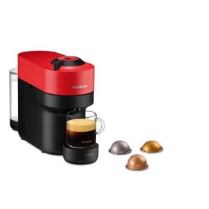 Cafeti&egrave;re expresso combin&eacute; Machine a Cafe KRUPS NESPRESSO YY4888FD Vertuo Pop Rouge capsules, Cafetiere compacte, 4 tailles de tasses, Expresso, Bluet - Reconditionn&eacute;