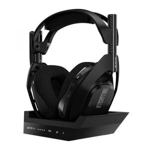 Casque r&eacute;ducteur de bruit gaming filaire + sans fil avec micro Astro A50 (4th Gen) - Noir - Reconditionn&eacute;