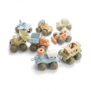 V&eacute;hicules en bioplastique 8 pcs