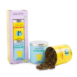 Duo thés glacés Bora Bora et Costa Rica